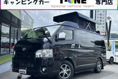 ケイワークス製　オーロラエクスクルーシブ　ディーゼル4WD　ポップアップルーフ　スポットエアコン